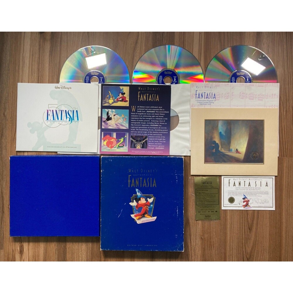 Fantasia (LaserDisc, 1991) • Walt Disney Limited Edition Box Set, Nutcracker